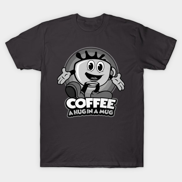 A hug in a mug of coffee T-Shirt by pujartwork